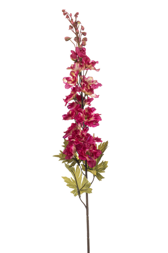 Delphinium artificial - 1 tallo - Rojo fucsia