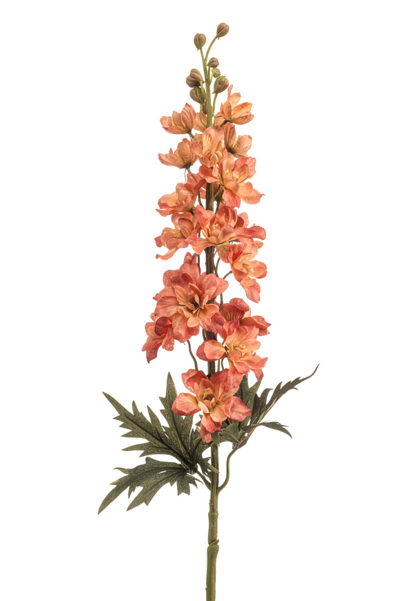 Delphinium artificial - 1 tallo - Naranja