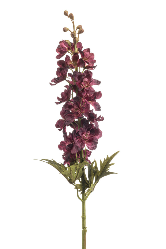 Delphinium artificial - 1 tallo - Burdeos