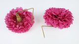 Dahlia Grace preserved Earth Matters - 2 heads - Strawberry 221