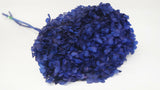 Konservierte Hortensie Anna  - 1 Kopf - Majorelle blau
